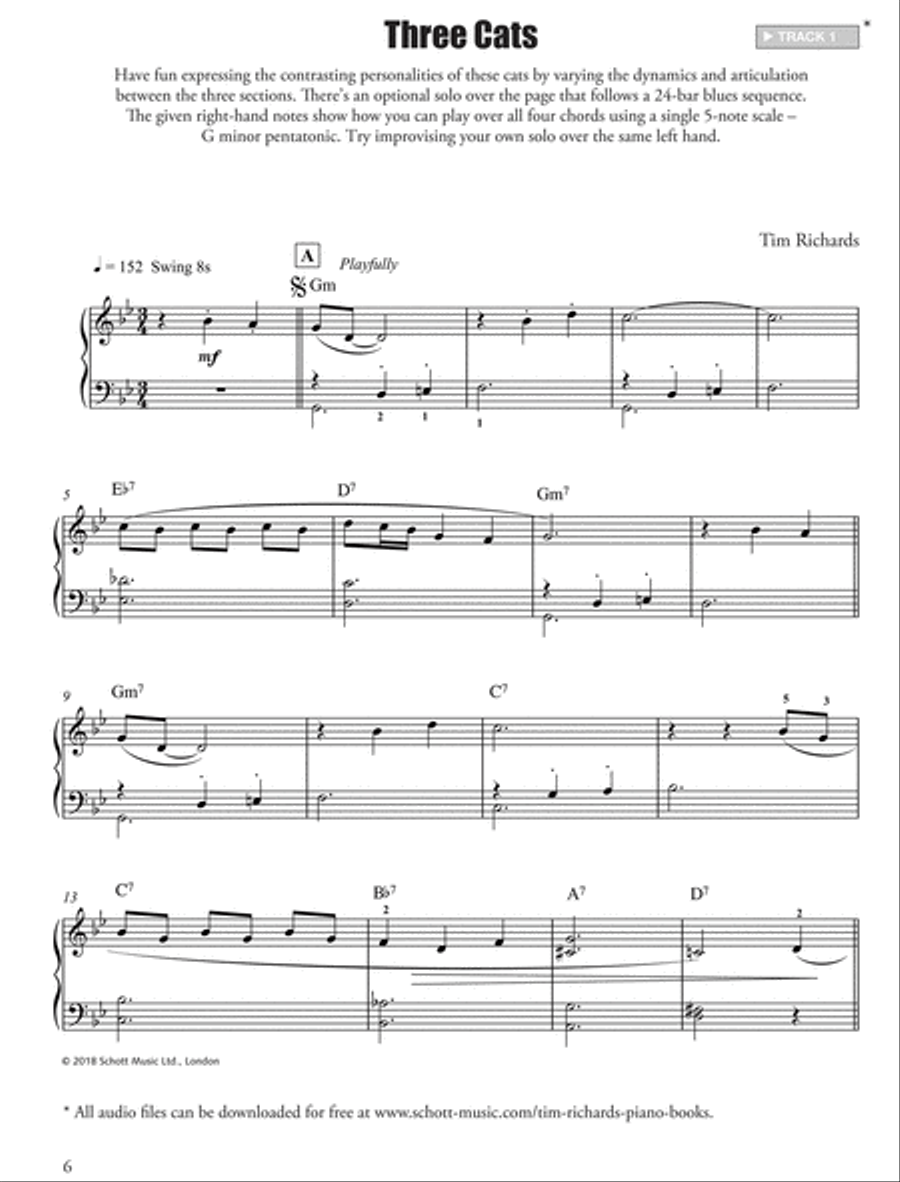 Jazz, Latin and Modern Collection Piano Solo scores gallery preview page 8