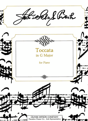 Book cover for Toccata in G Major