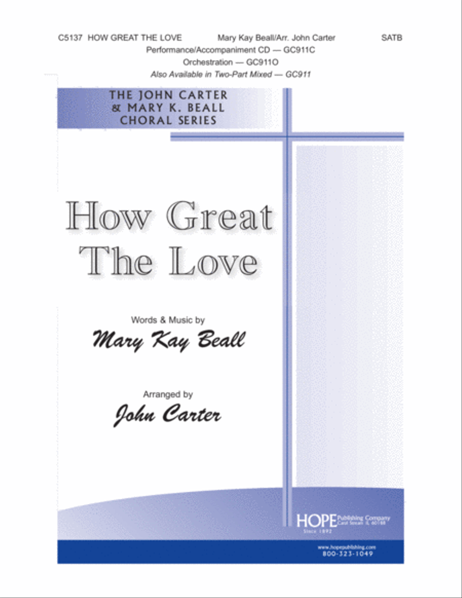 How Great the Love Choir scores gallery preview page 1