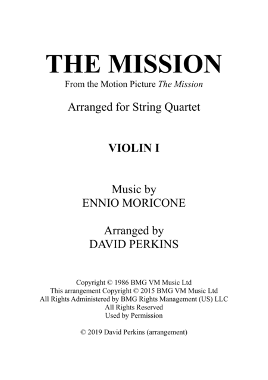 The Mission String Quartet scores gallery preview page 6