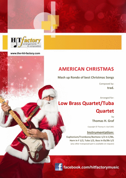 American Christmas - Mash up Rondo of best Christmas Songs - Low Brass Quartet/Tuba Quartet