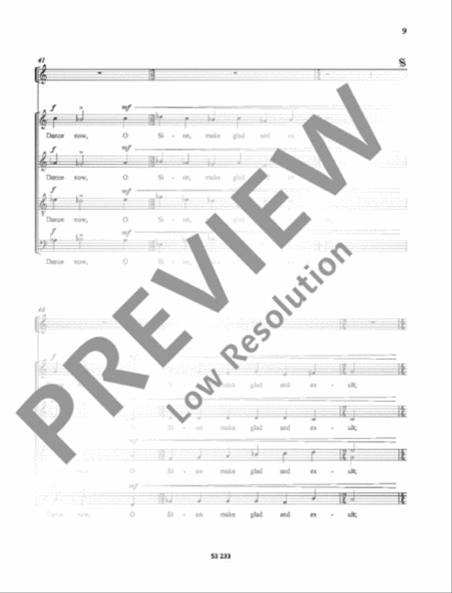 The Angel Cried 4-Part scores gallery preview page 10
