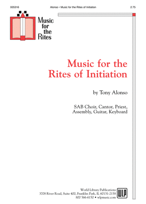 Book cover for Music for the Rites of Initiation