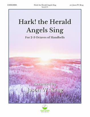 Book cover for Hark! the Herald Angels Sing (for 2-3 octave handbell ensemble) (site license)