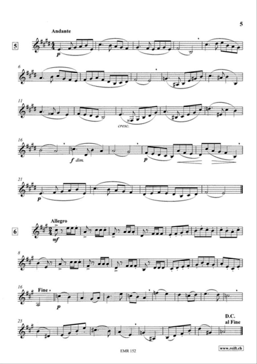 Technical & Melodic Studies Vol. 4 Trumpet scores gallery preview page 5