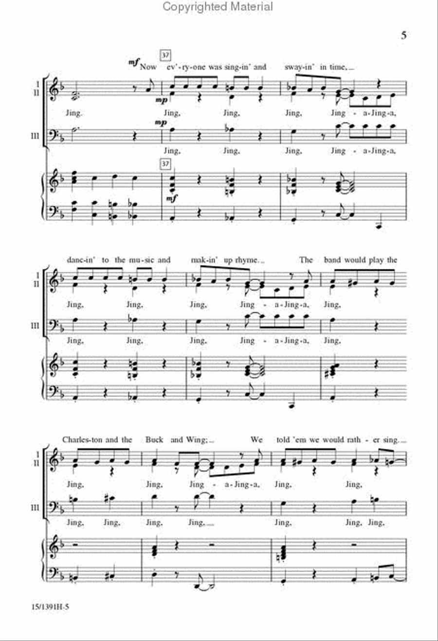 Ja-Da 3-Part scores gallery preview page 6