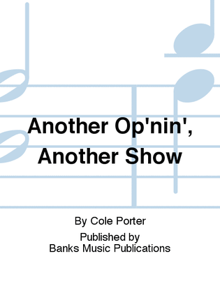 Book cover for Another Op'nin', Another Show