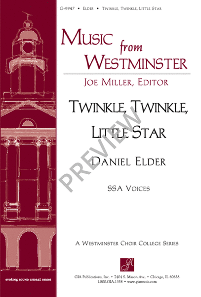 Twinkle, Twinkle, Little Star - SSA edition