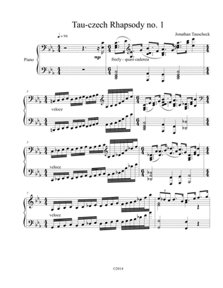 Tau-czech Rhapsody No. 1