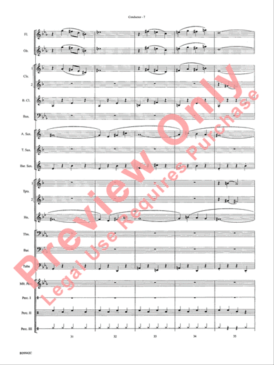 Sleigh Ride Sleigh Ride Concert Band scores gallery preview page 10