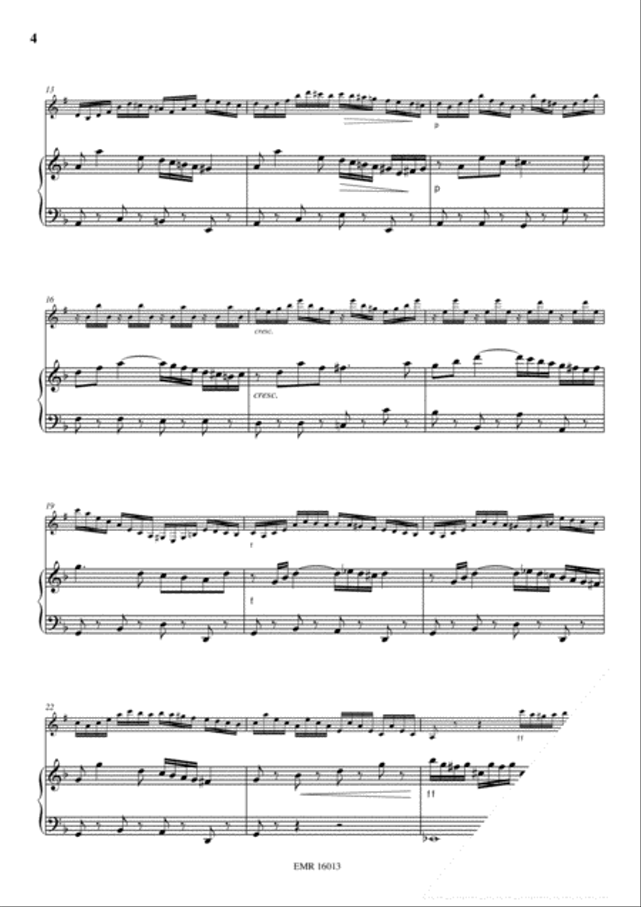Solfeggietto Clarinet Solo scores gallery preview page 6