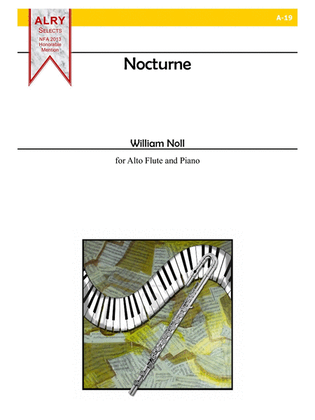Book cover for Nocturne for Alto Flute and Piano