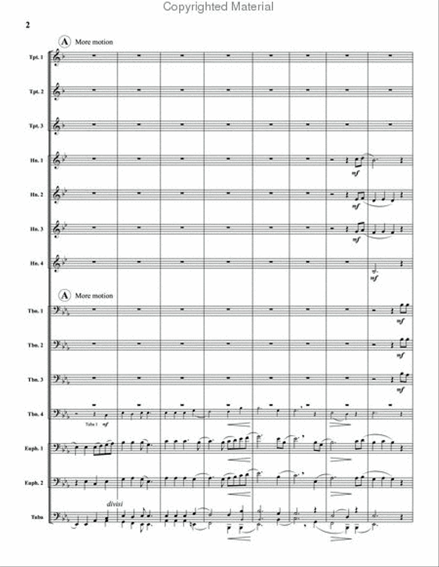Southern Grace (Dixie) Southern Grace (Dixie) Brass Ensemble scores gallery preview page 3