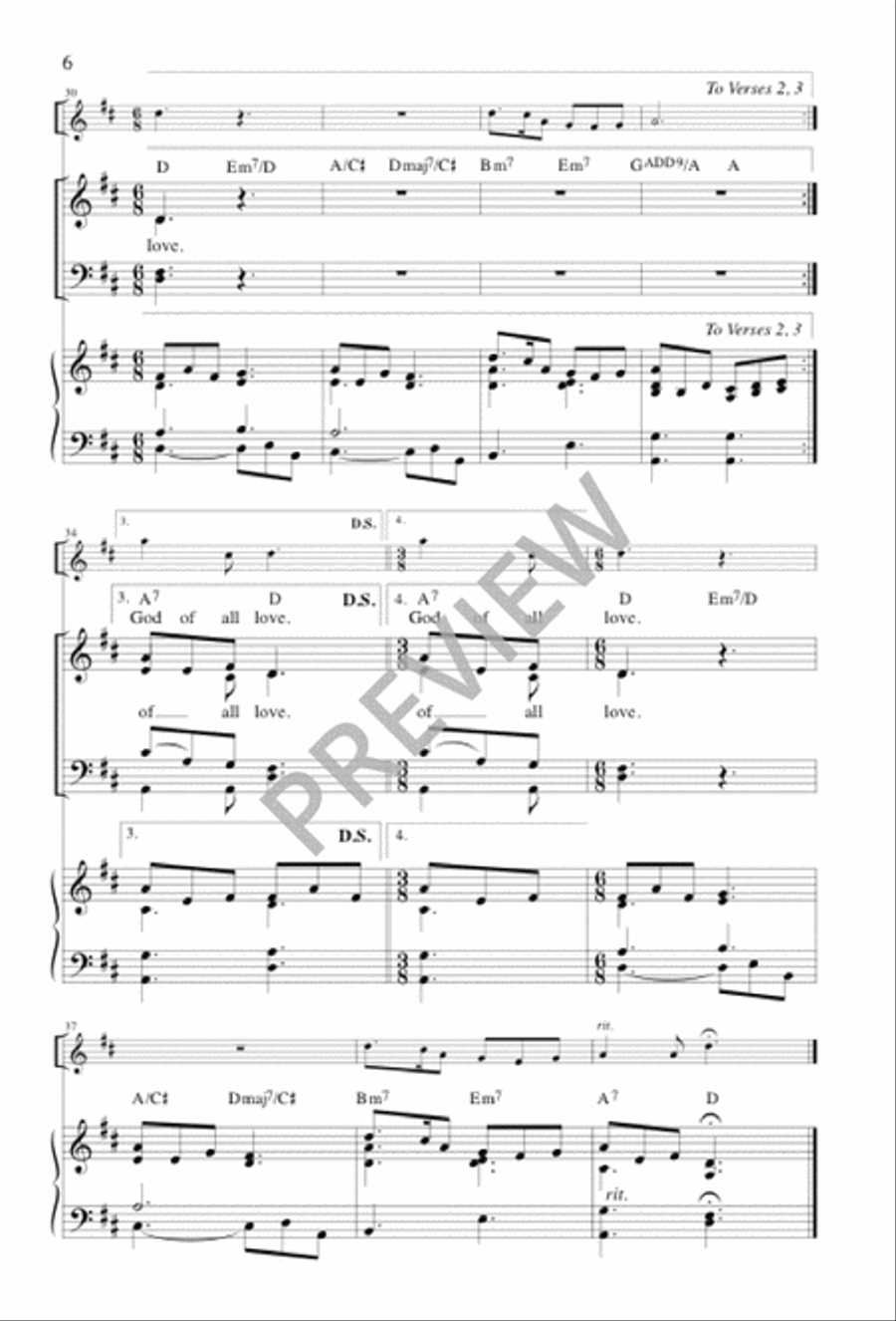 Holy Is God Holy Is God 4-Part scores gallery preview page 7