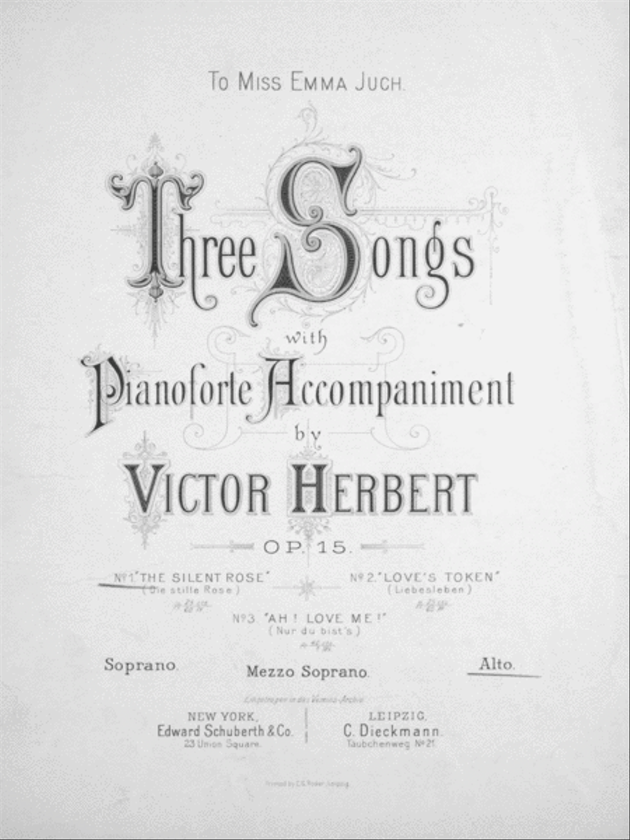The Silent Rose (Die Stille Rose) Alto Voice scores gallery preview page 1