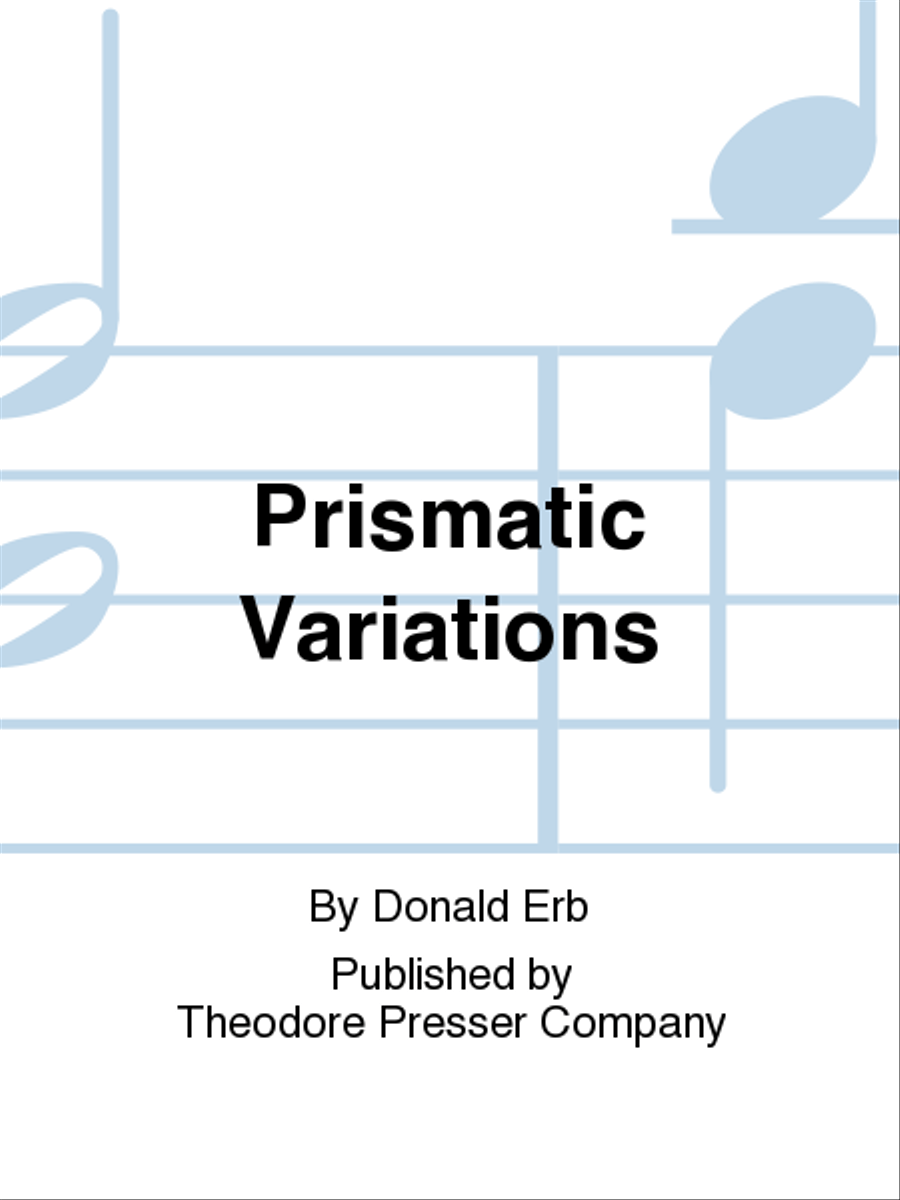 Book cover for Prismatic Variations