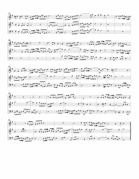 Fugue, BuxWV 175 (arrangement for 3 recorders)