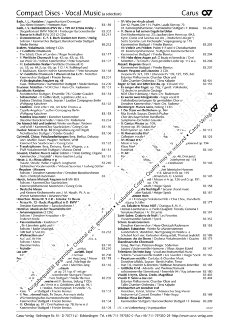 Stephanus-Messe 4-Part scores gallery preview page 17