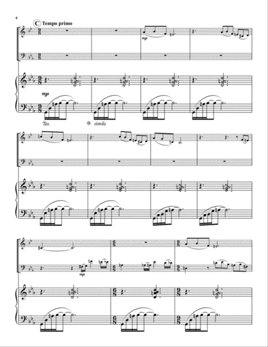 Memories of Things Both Lost and Found Euphonium scores gallery preview page 6