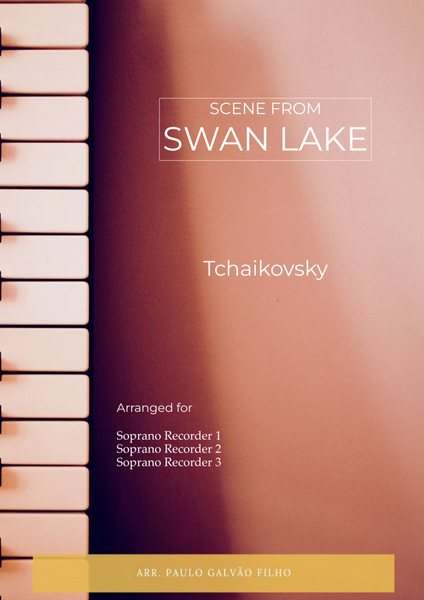 SCENE FROM SWAN LAKE - TCHAIKOVSKY – SOPRANO RECORDER TRIO image number null