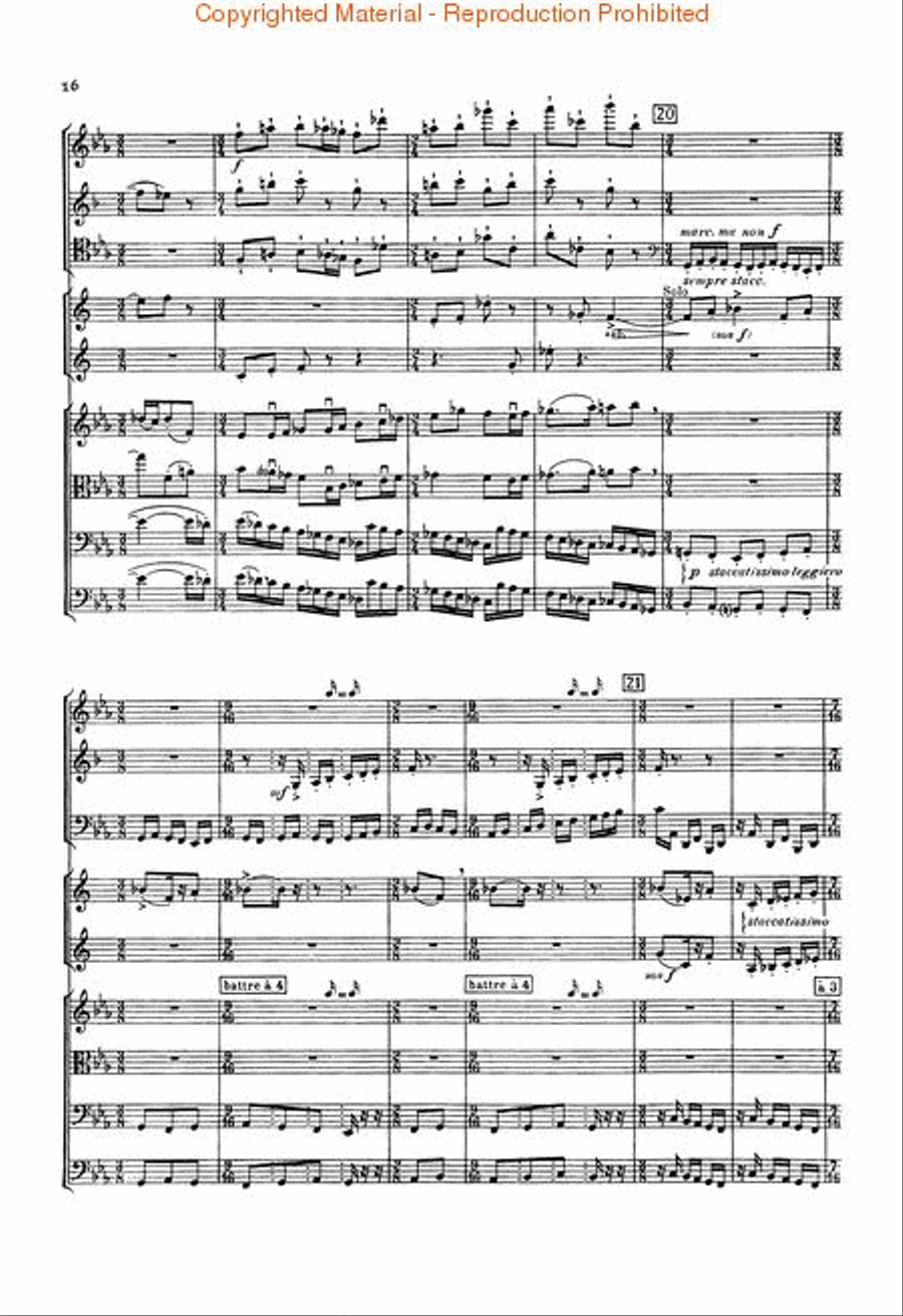 Dumbarton Oaks Dumbarton Oaks Orchestra scores gallery preview page 3