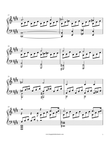 Moonlight Sonata LARGE PRINT EDITION image number null