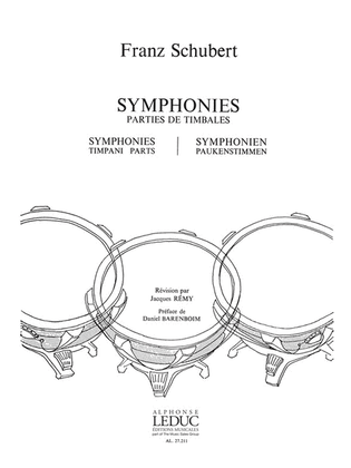 Book cover for Symphonies - Timpani Parts (percussion Solo)