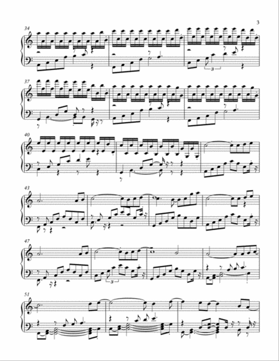 Hope (For Us All) Piano Solo scores gallery preview page 3
