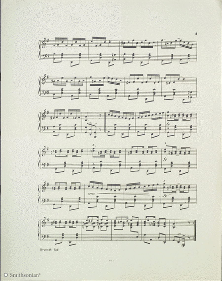 Hyacinth Rag Piano Solo scores gallery preview page 3