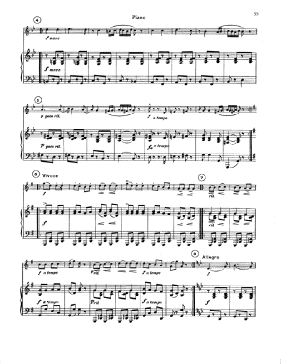 Hungarian Dance No. 5 Alto Saxophone scores gallery preview page 2