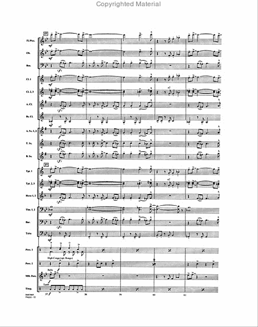 Happy (from Despicable Me 2) Concert Band scores gallery preview page 5
