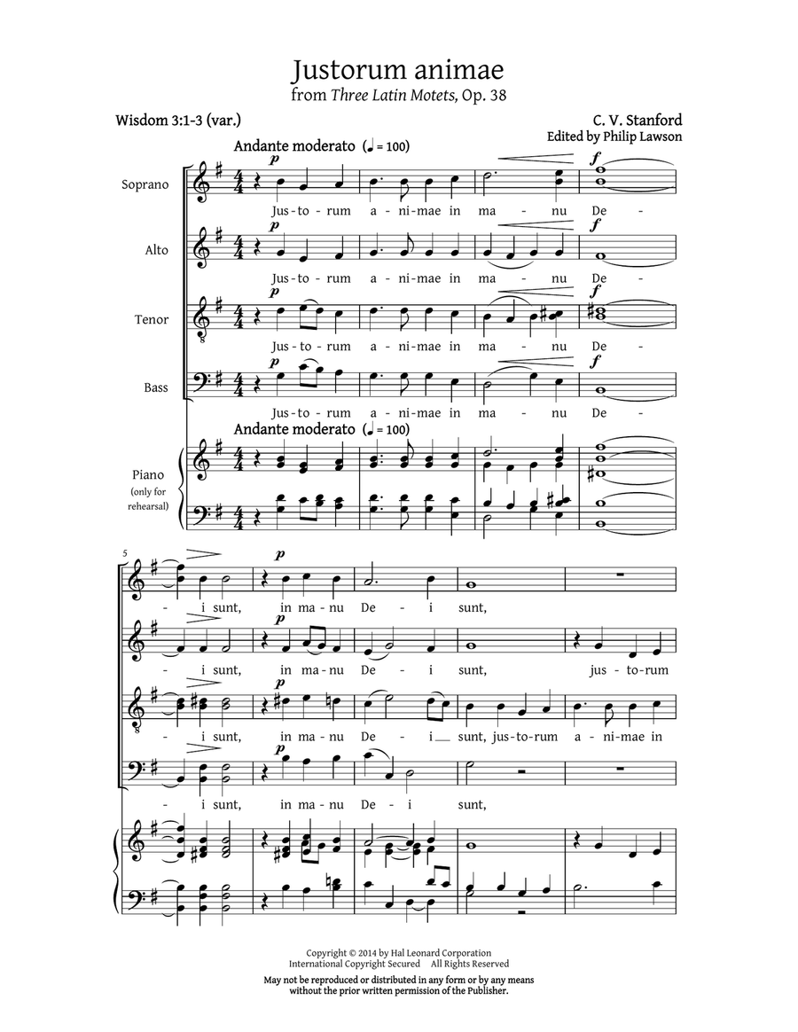 Far Beyond The Stars (Collection) 4-Part scores gallery preview page 1