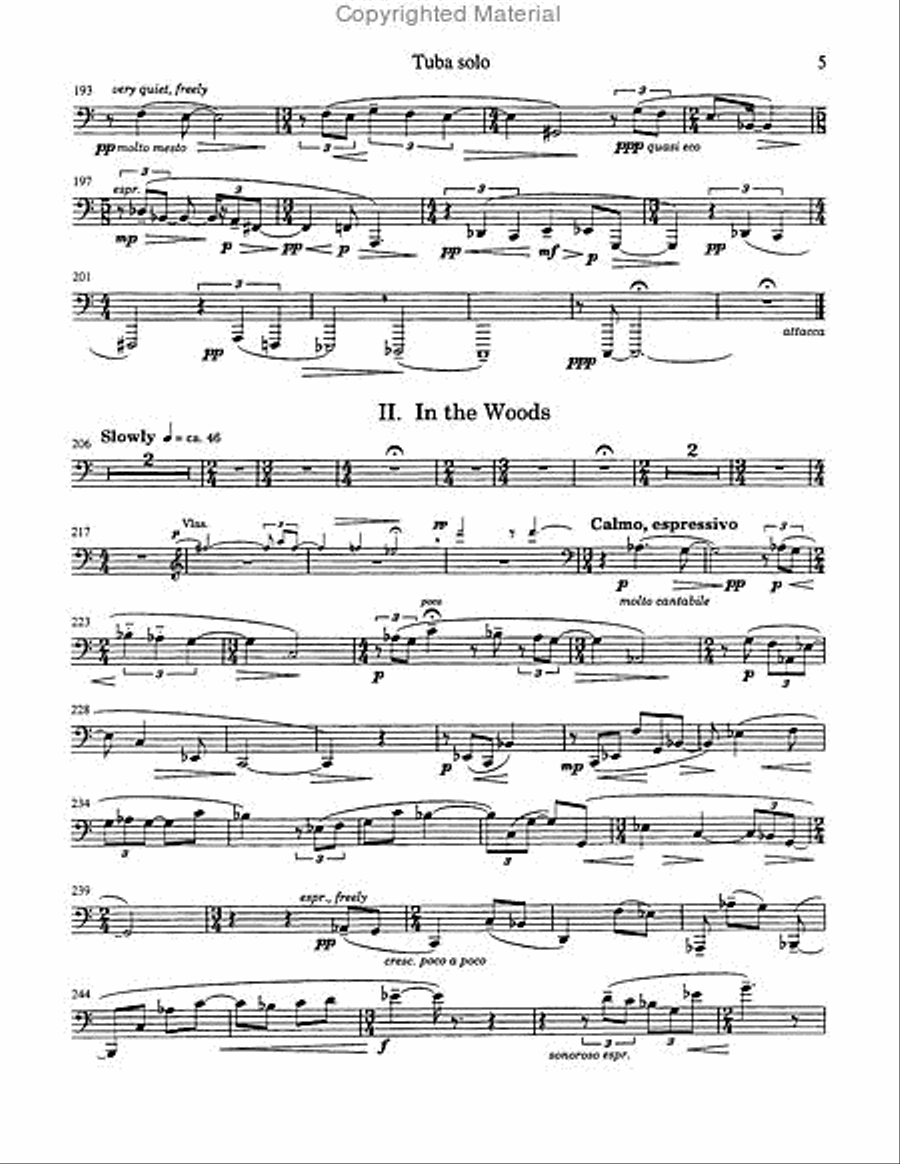 Concerto Tuba scores gallery preview page 3
