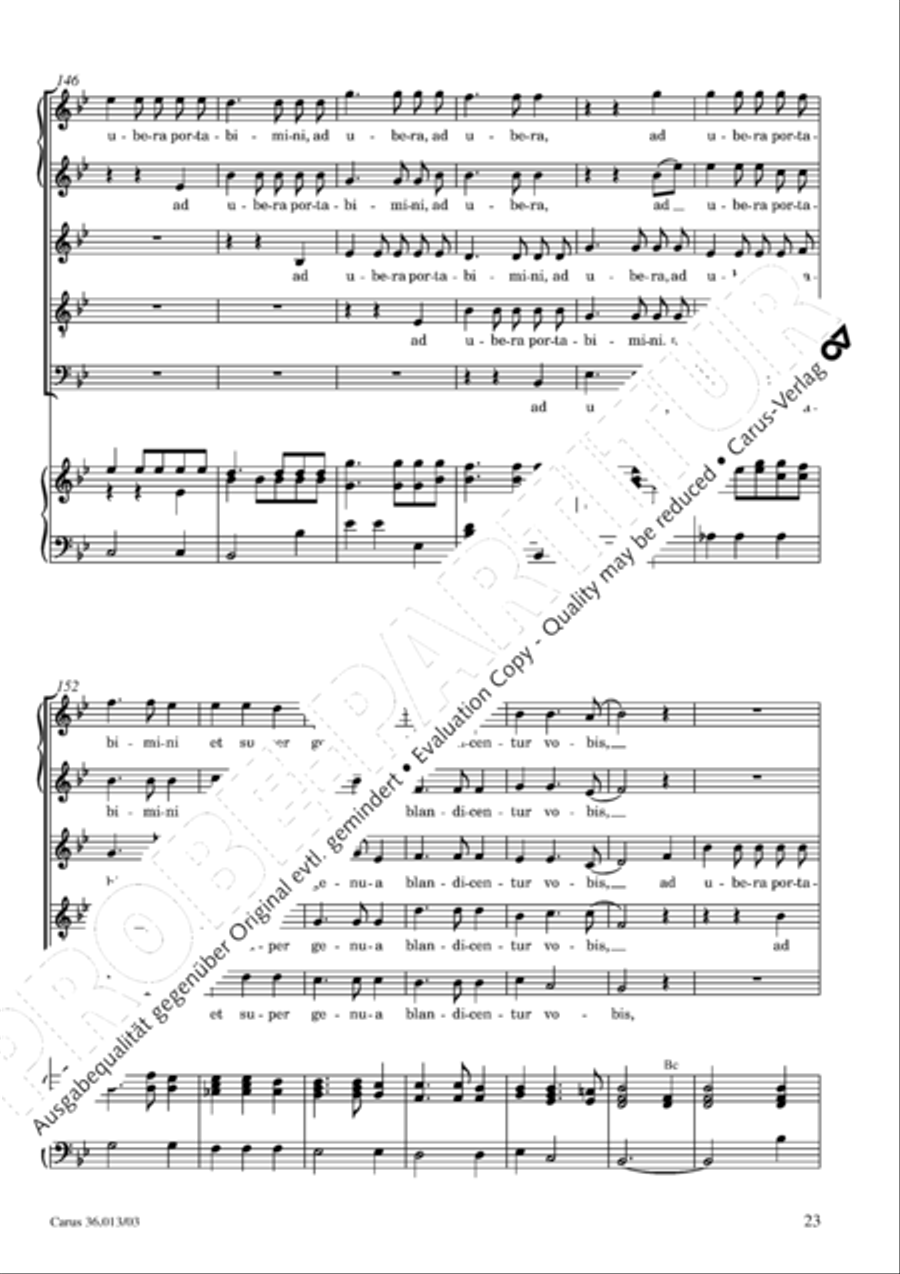 Membra Jesu nostri SSATB scores gallery preview page 24