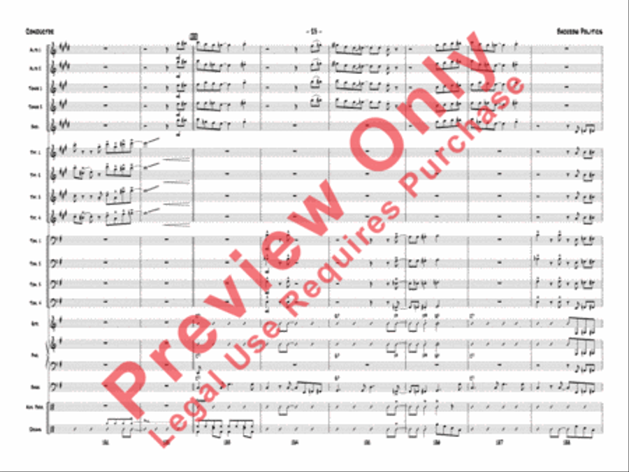 Backrow Politics Backrow Politics Jazz Ensemble scores gallery preview page 26