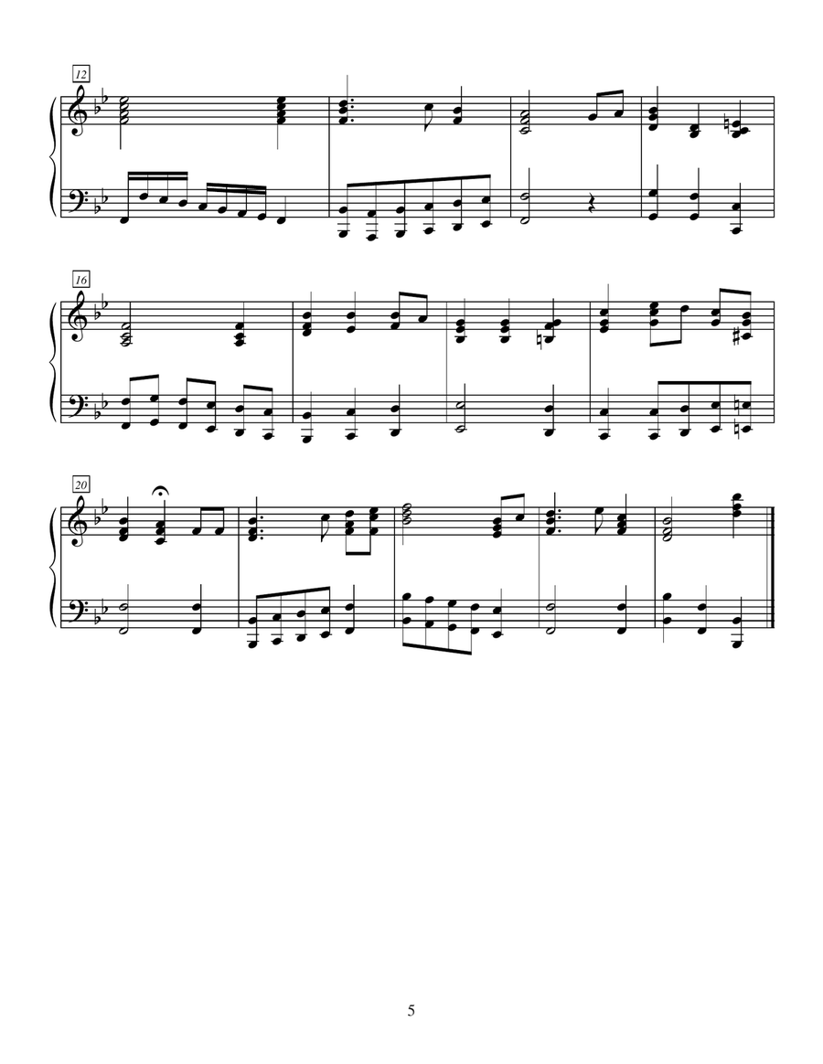 Patriotic Piano Solos Piano Solo scores gallery preview page 6