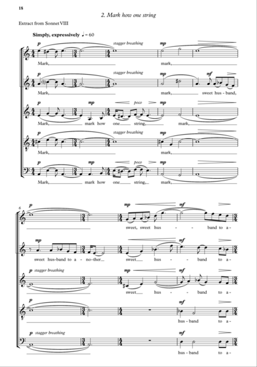 When time is broke SSATB scores gallery preview page 5