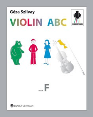 Book cover for Colourstrings Violin ABC (Book F)