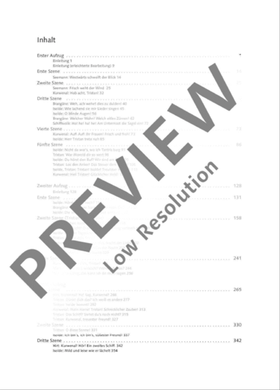 Tristan und Isolde Trumpet scores gallery preview page 15
