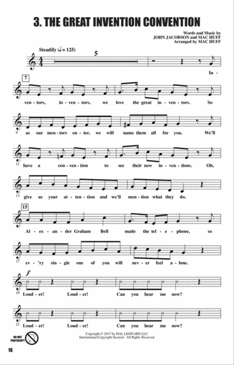 On the Shoulders of Giants Choir scores gallery preview page 5