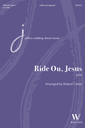 Book cover for Ride On, Jesus