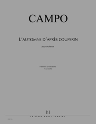 Book cover for Les Saisons Francaises - L'Automne D'Apres Couperin