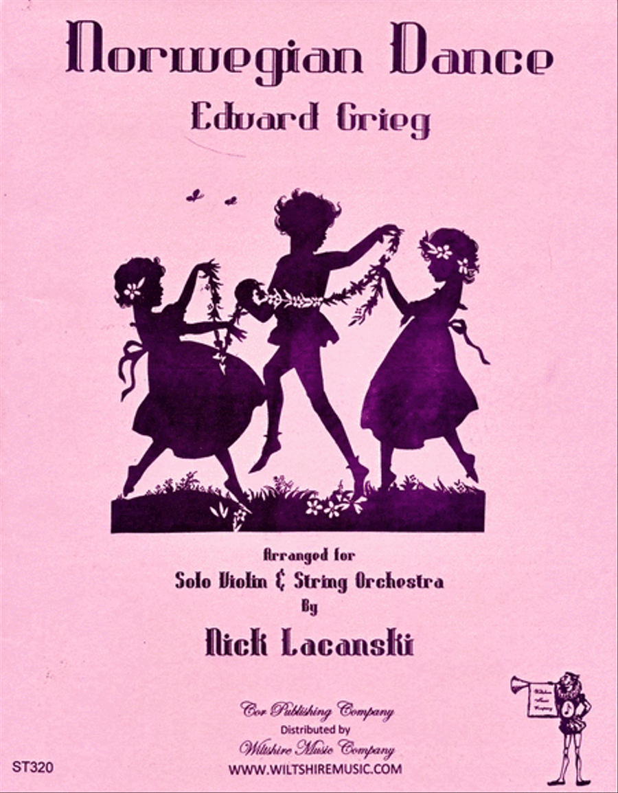 Book cover for Norwegian Dance Lacanski)