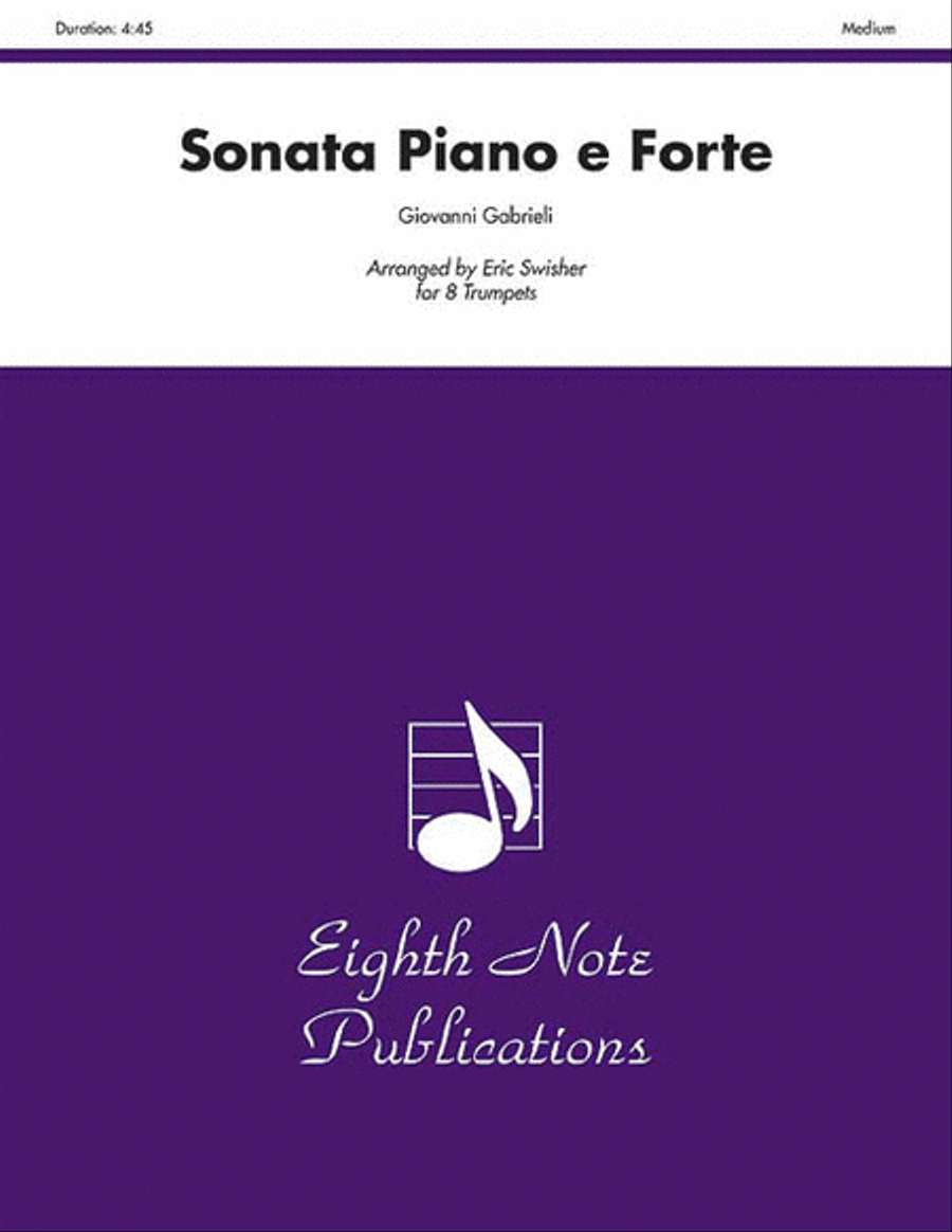 Sonata Piano e Forte Small Ensemble scores gallery preview page 1