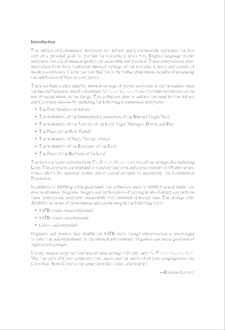 The Word Became Flesh 4-Part scores gallery preview page 2