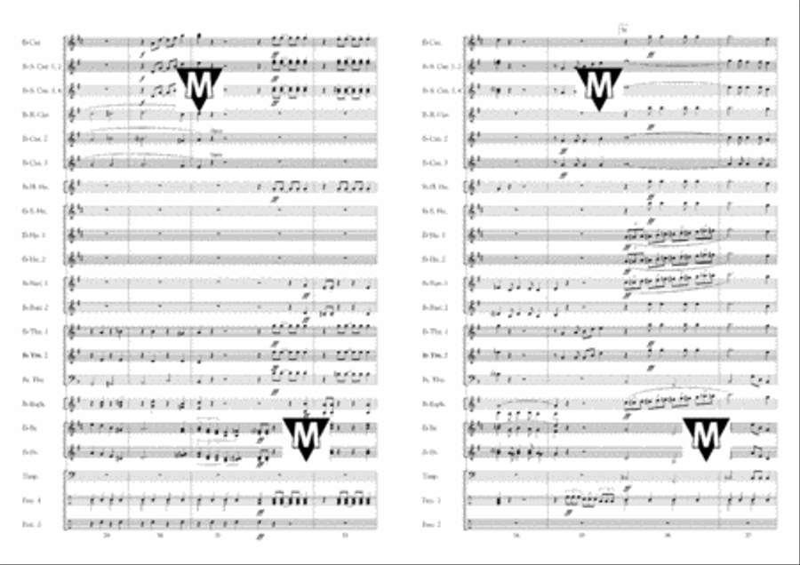 Tuba Gospel Brass Band scores gallery preview page 5