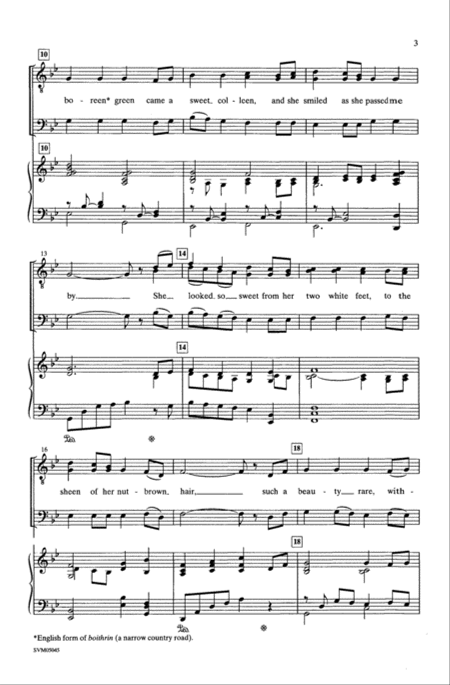 Star of the County Down Star of the County Down Men's Choir scores gallery preview page 10