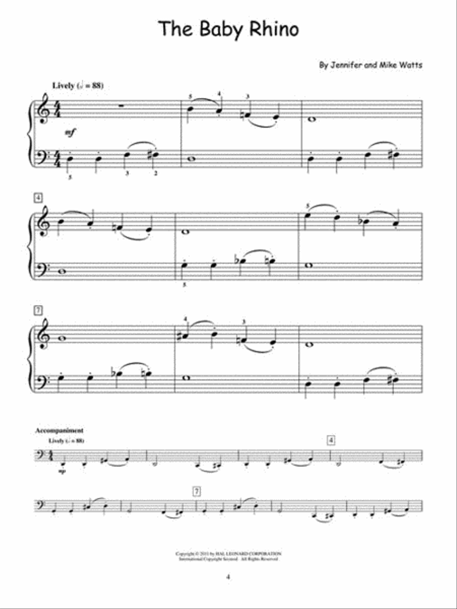Blues, Jazz, Rock & Rags - Book 1 Piano Method scores gallery preview page 3