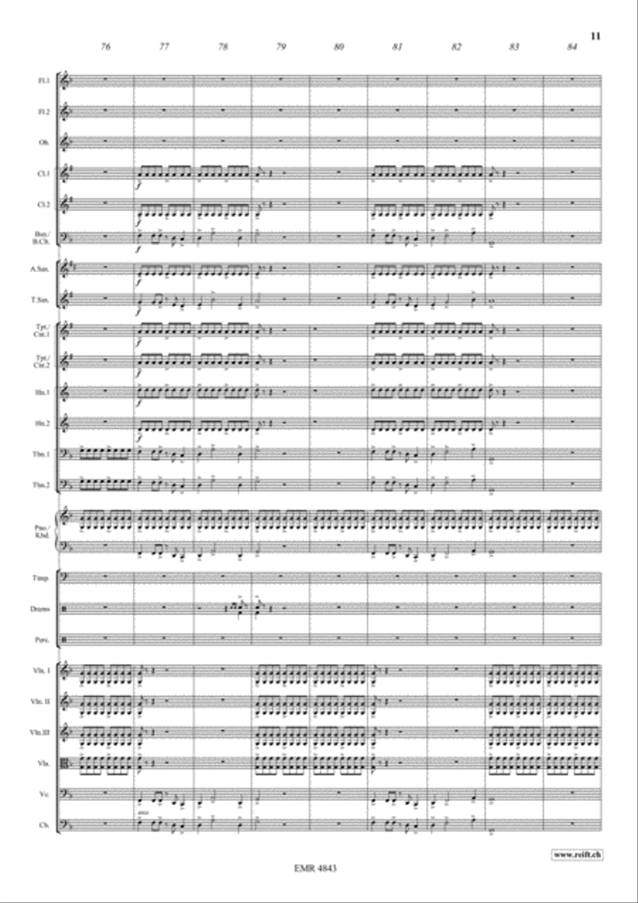 The Magnificent Seven Orchestra scores gallery preview page 12