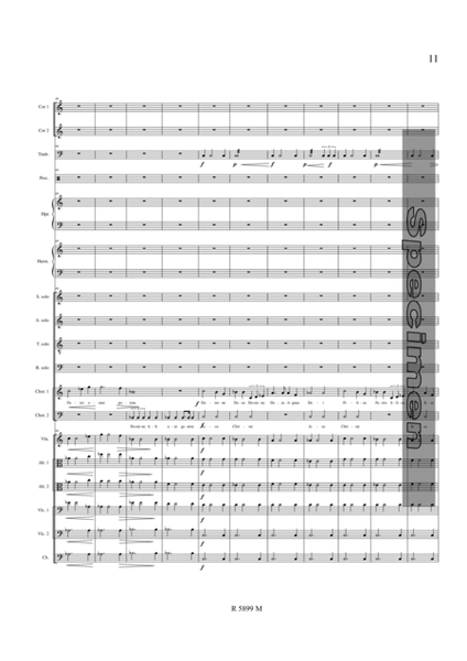 RIVAGES - Messe en ut mineur Soliste SATB + Choeur SATB - Partition en location image number null